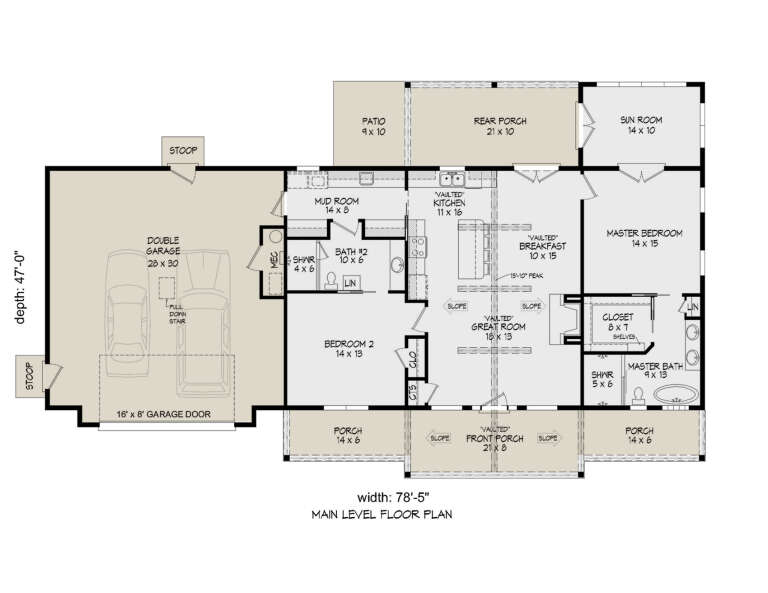 House Plan House Plan #28333 Drawing 1