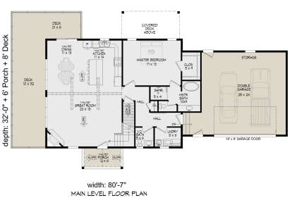 Main Floor  for House Plan #940-00695