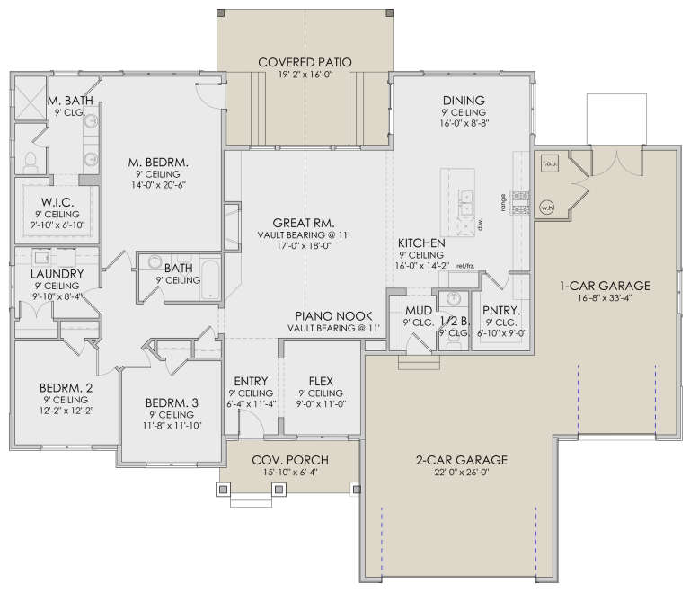 House Plan House Plan #28421 Drawing 1