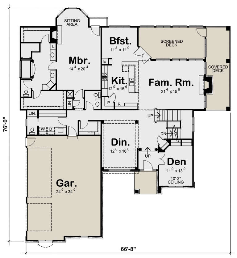 House Plan House Plan #28442 Drawing 1