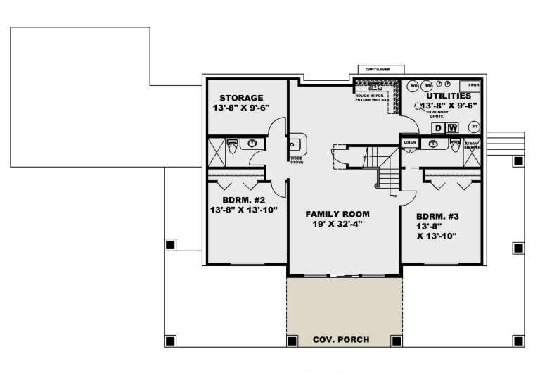 House Plan House Plan #28445 Drawing 2