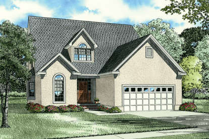 Traditional House Plan #110-00031 Elevation Photo