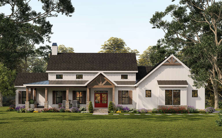 House Plan House Plan #28504 Front Elevation 