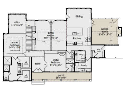 Main Floor  for House Plan #957-00071