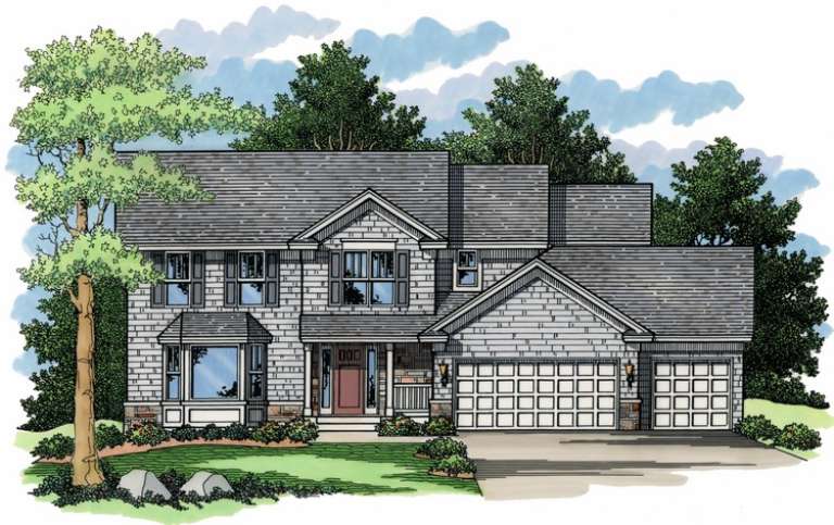 House Plan House Plan #2852 Front Elevation