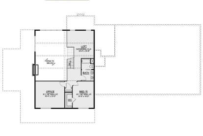 Second Floor for House Plan #5032-00203