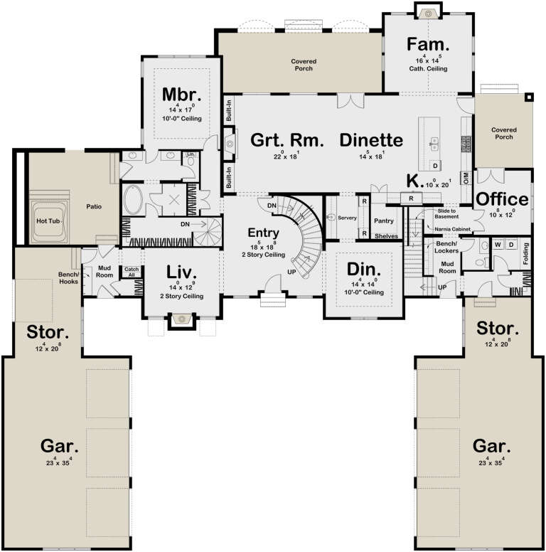 House Plan House Plan #28568 Drawing 1