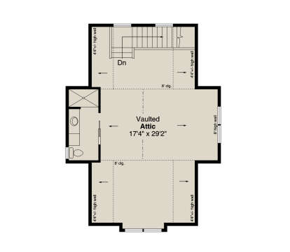 Second Floor for House Plan #035-01051
