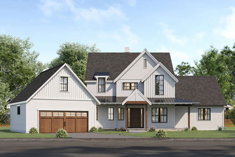 House Plan House Plan #28577 Front Elevation 