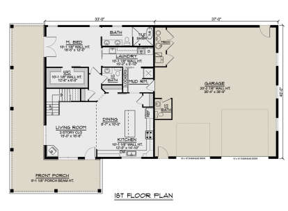 Main Floor for House Plan #5032-00216