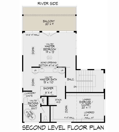 Second Floor for House Plan #940-00714