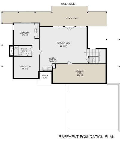 Basement for House Plan #940-00714
