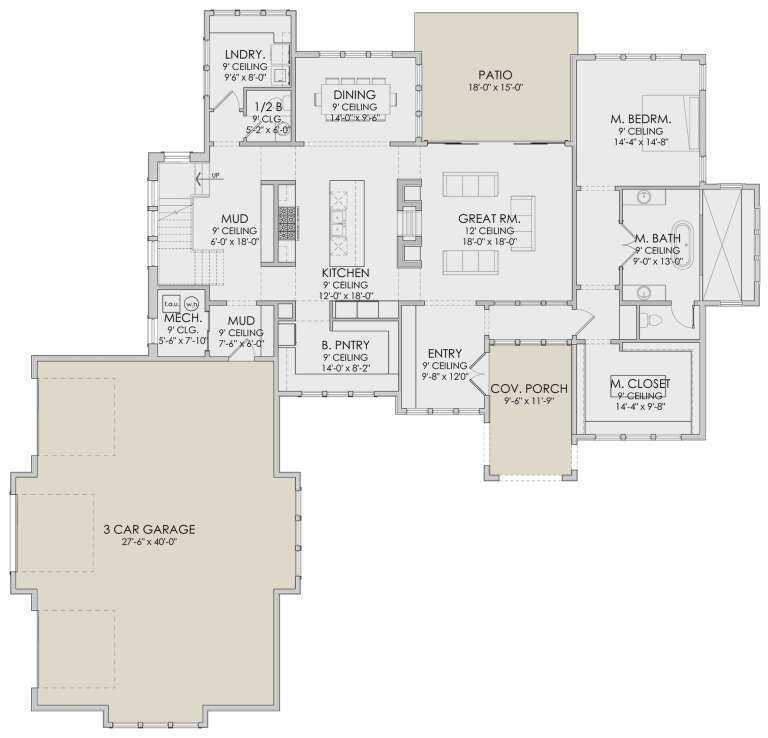House Plan House Plan #28630 Drawing 1