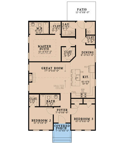 Main Floor  for House Plan #8318-00333