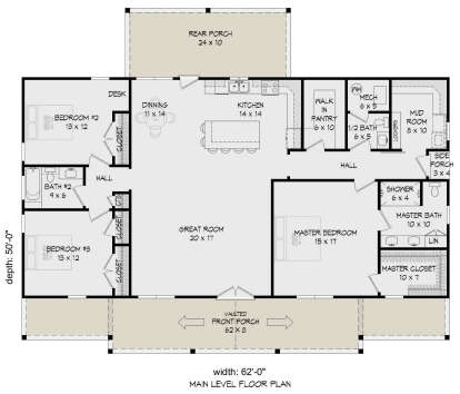 Main Floor  for House Plan #940-00718