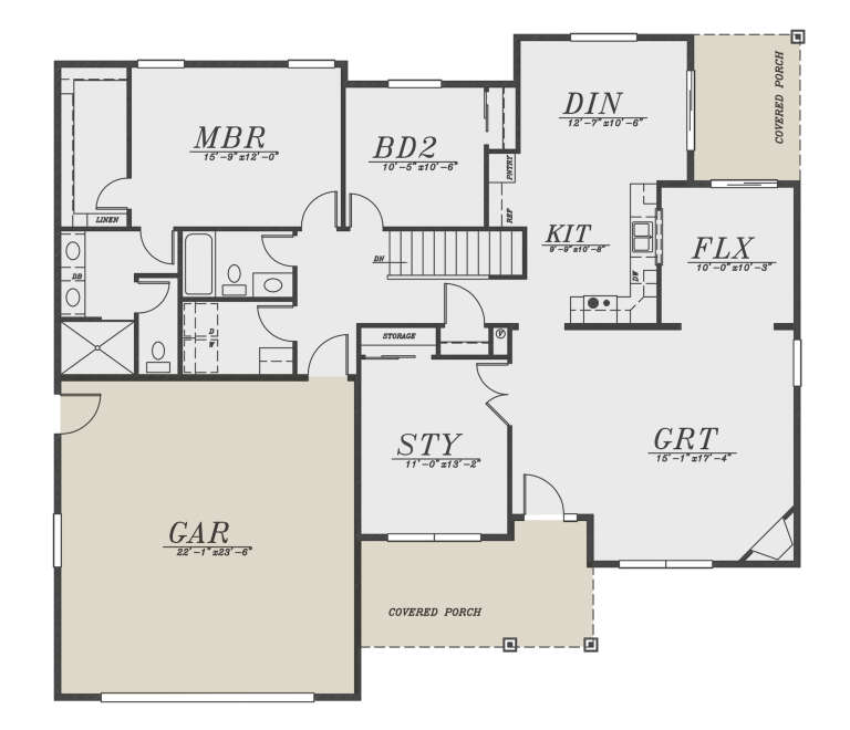 House Plan House Plan #28685 Drawing 1