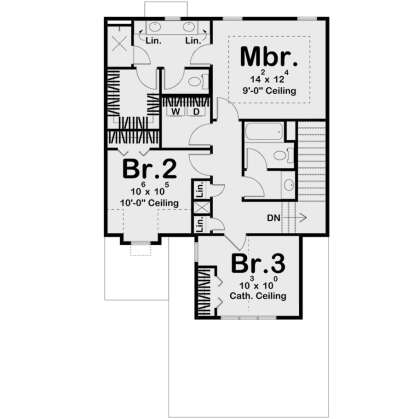Second Floor for House Plan #963-00745