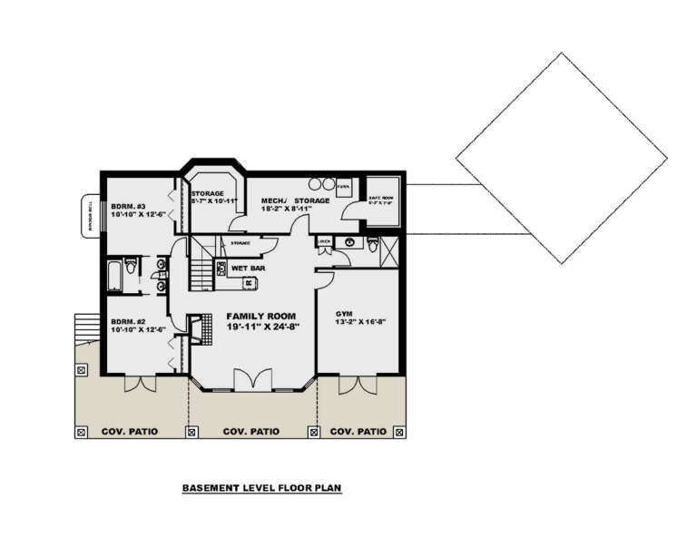 House Plan House Plan #28705 Drawing 2