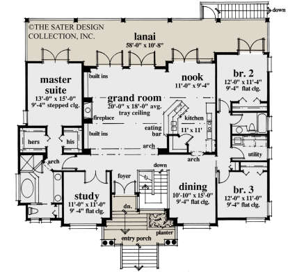 Main Floor  for House Plan #8436-00110