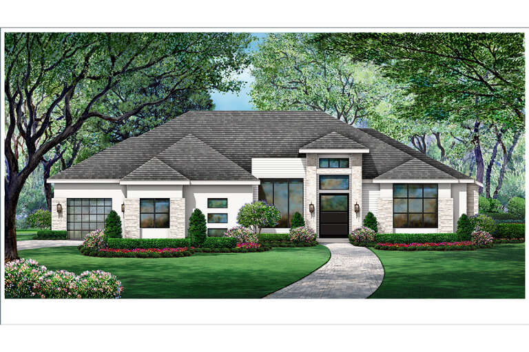 House Plan House Plan #28755 Front Elevation 