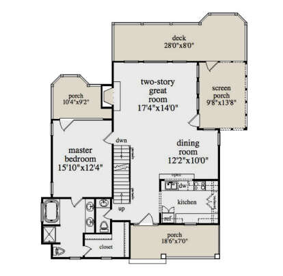 Main Floor  for House Plan #957-00077
