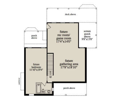 Basement for House Plan #957-00077