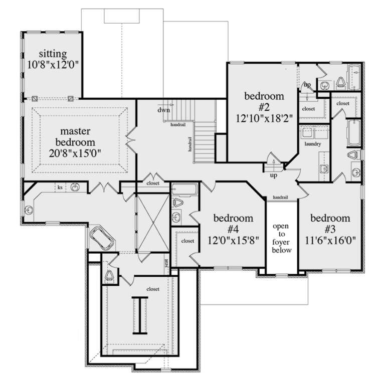 House Plan House Plan #28808 Drawing 2