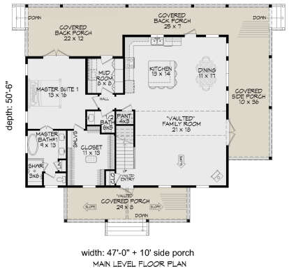 Main Floor for House Plan #940-00742