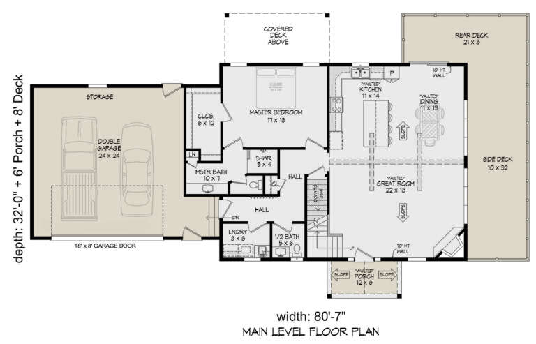 House Plan House Plan #28858 Drawing 1