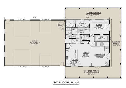 Main Floor  for House Plan #5032-00233