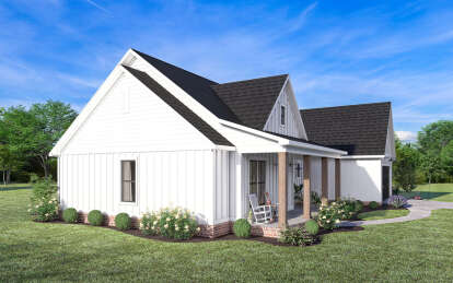 Modern Farmhouse House Plan #4534-00095 Elevation Photo