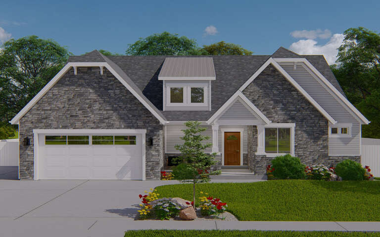 House Plan House Plan #28932 Front Elevation 
