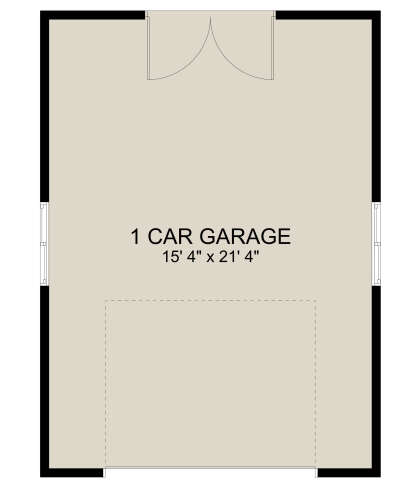 Garage Floor for House Plan #2802-00212