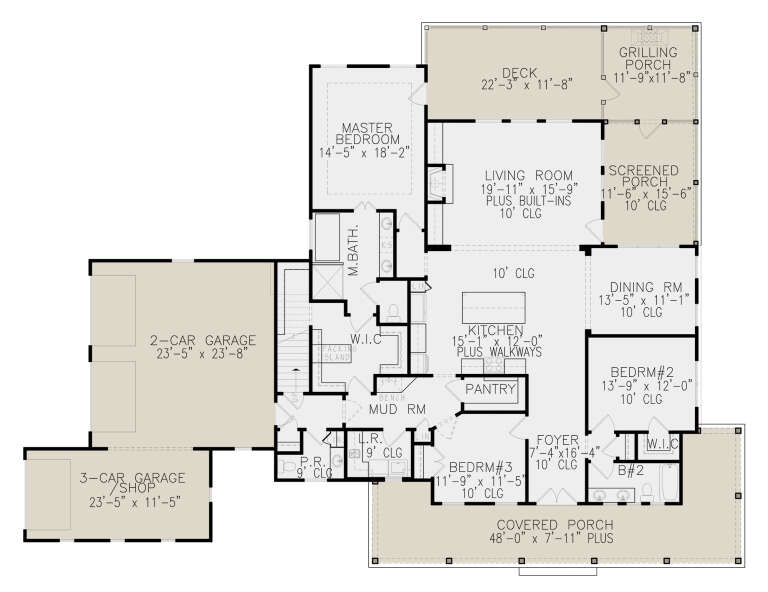 House Plan House Plan #28966 Drawing 1