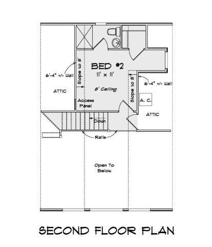 Second Floor for House Plan #4848-00382