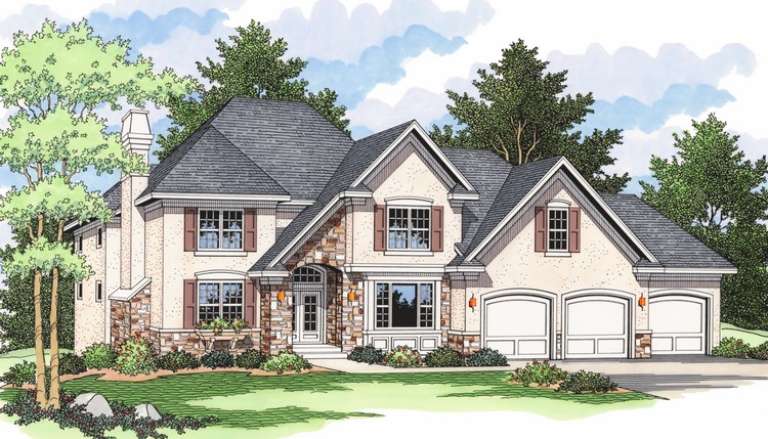 House Plan House Plan #2903 Front Elevation