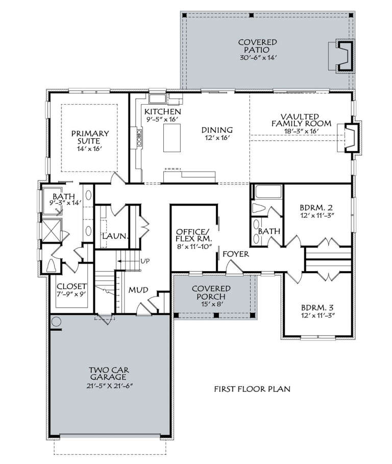 House Plan House Plan #29044 Drawing 1