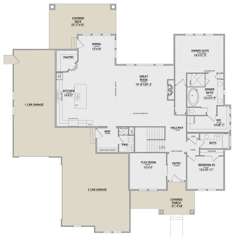 House Plan House Plan #29054 Drawing 1