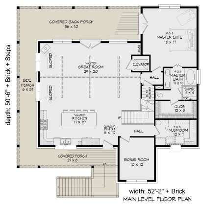 Main Floor  for House Plan #940-00772