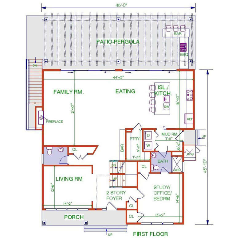 House Plan House Plan #29096 Drawing 1