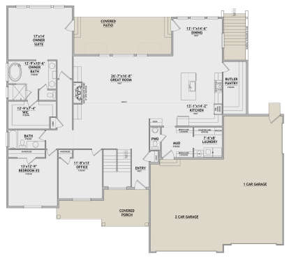 Main Floor  for House Plan #8768-00131