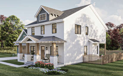 Craftsman House Plan #963-00782 Elevation Photo
