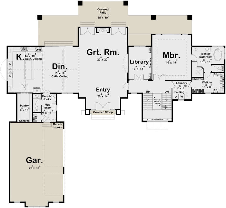 House Plan House Plan #29141 Drawing 1