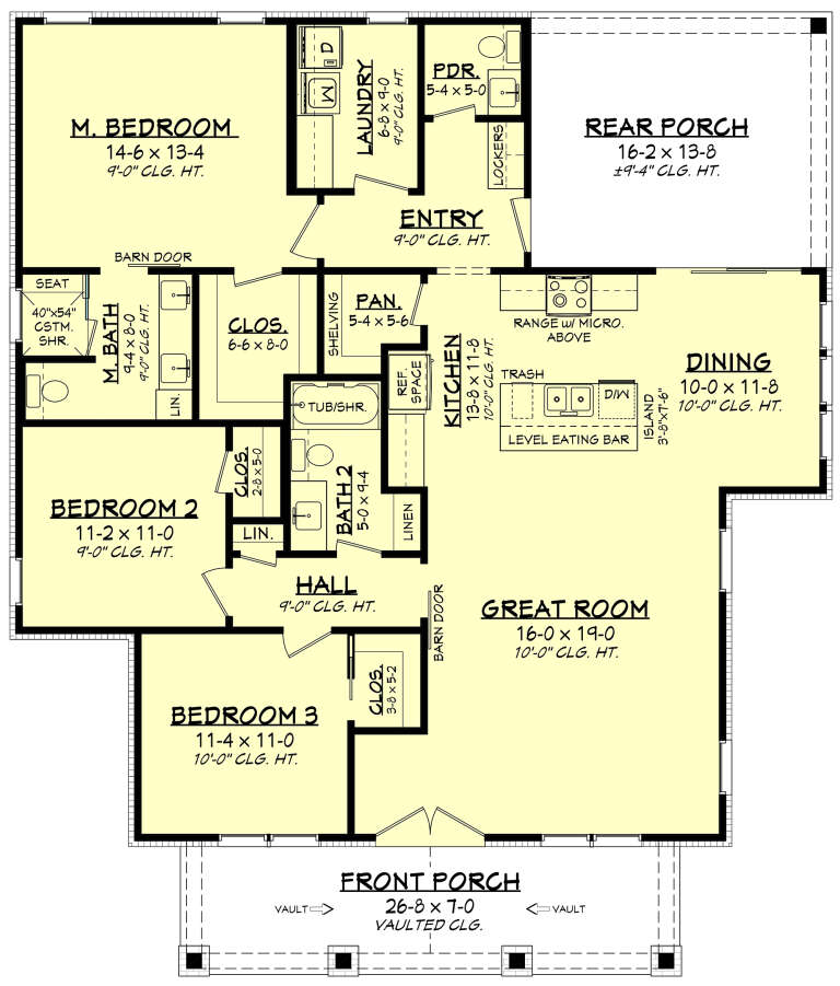 House Plan House Plan #29147 Drawing 1