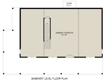 Basement for House Plan #940-00790