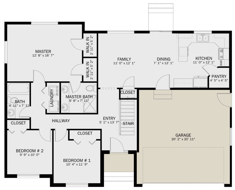 House Plan House Plan #29160 Drawing 1