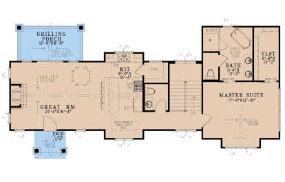 Main Floor  for House Plan #8318-00350