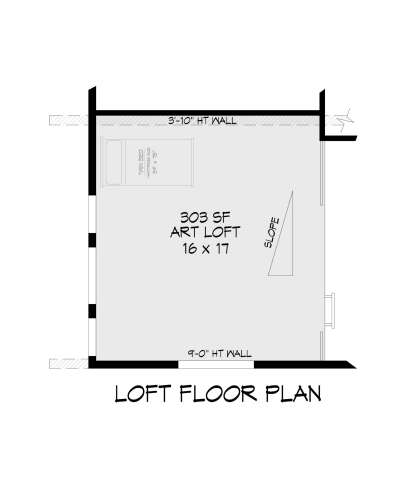 Loft for House Plan #940-00796