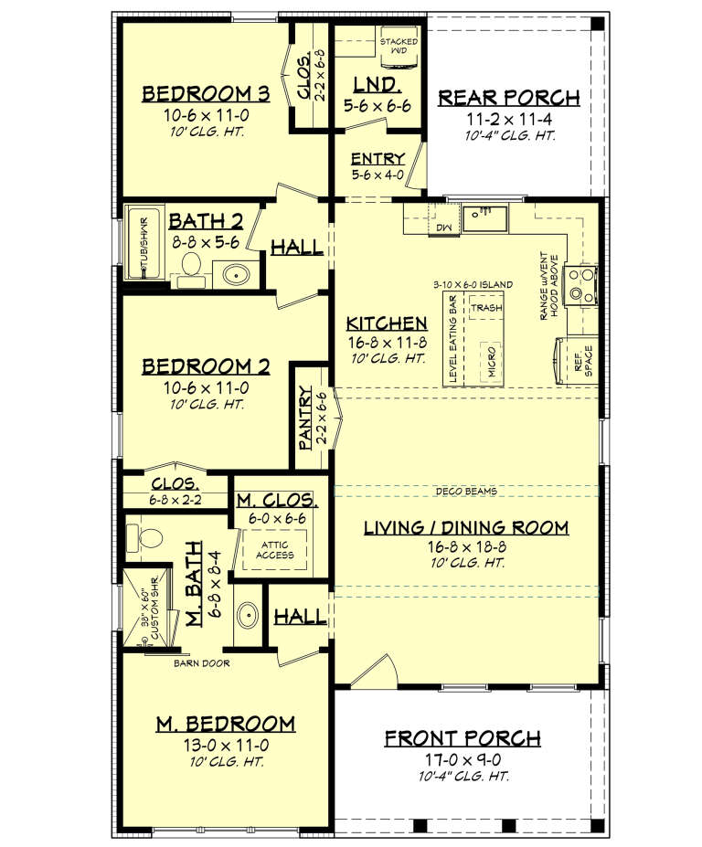 House Plan House Plan #29332 Drawing 1