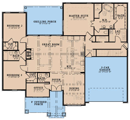 Main Floor  for House Plan #8318-00352